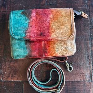 BED|STU Colorful Leather Crossbody Bag